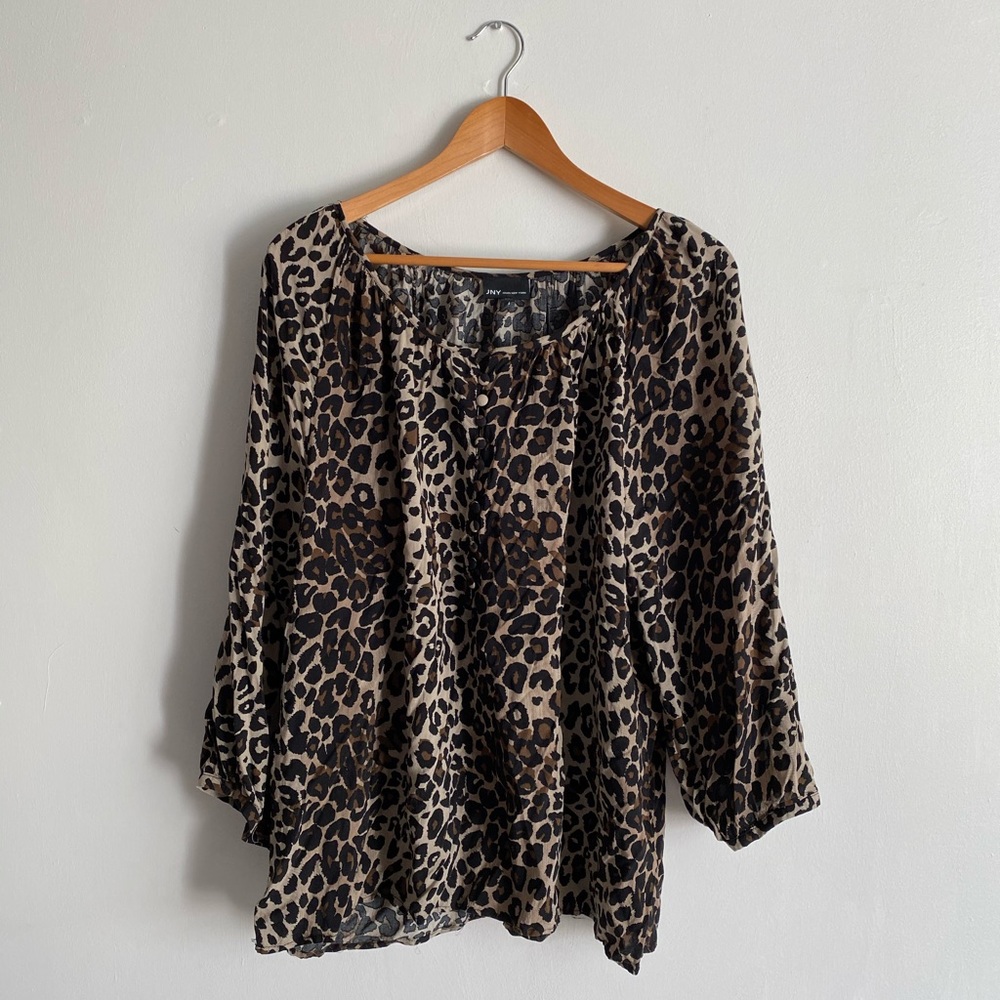 Leopard blouse